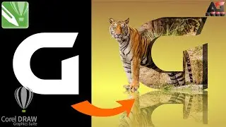 3D Letter Manipulation in Corel Draw: Text Pop-Out Effect