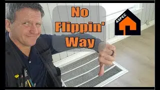Flipper Replaces HVAC Return Grate - No Flippin' Way!