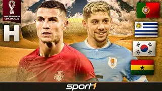 WM-Gruppe H: Zeigt Ronaldo es jetzt allen? | WM 2022 Katar - SPORT1