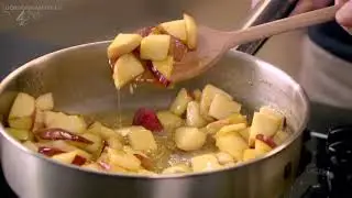 Рецепт от Гордона Рамзи Гренки с корицей и тушеными яблоками