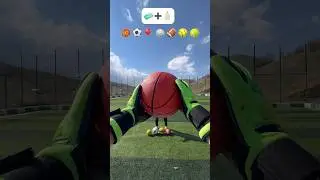 Asmr BALL Catching GOALKEEPER Gloves 🧤🏀🎾⚽️