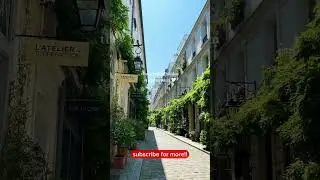 Cour Damoye is the prettiest street ever!🇫🇷😍 #travel #explore #travel #foryou #viral #reels #shorts