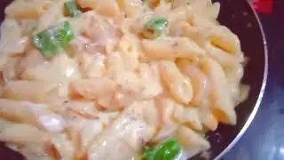 😀 tried this easy recipe of white sauce pasta for the first time 😋