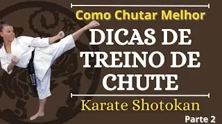 2° Vídeo - Como Melhorar seu Chute - Dicas para Treino de Chute - Karate Shotokan