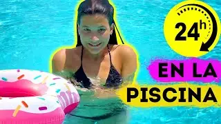 24 HOURS IN THE POOL 💦 | Daniela Golubeva