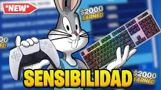La MEJOR SENSIBILIDAD para FORTNITE 2026 | Tutorial MANDO Y TECLADO
