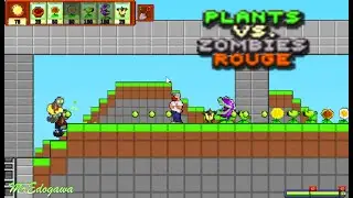 Plants Vs Zombies ROUGE Adventure Gameplay