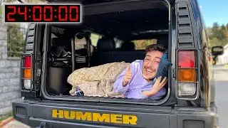 BİR GÜN BOYUNCA ARABADA KALMAK 
