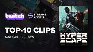 Twitch Rivals Hyper Scape | TOP-10 Twitch Clips (/twitchrivals channel) [July 13]