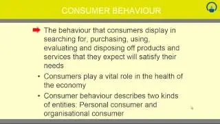 Consumer Behavior   Consumer Perception and Decision Making