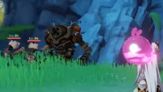 Hilichurls Bullying a Ruin Guard | Genshin Impact