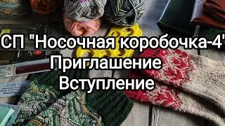 СП "Носочная коробочка-4" с @Katerina_Shurm //Люблю разные инструменты и пряжу 🧶🧶🧶