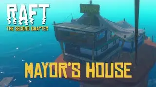 Ep 4 - Searching for the Mayor of Caravan Town (Raft S2 co-op gameplay with Modi and Molly)