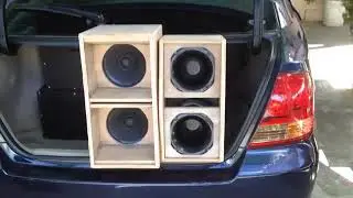 2 Faital pro 8fe200 and 2 BK horn