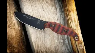 TOPS Knives Viper Scout Red showcase. UPDATED Sheath 2020