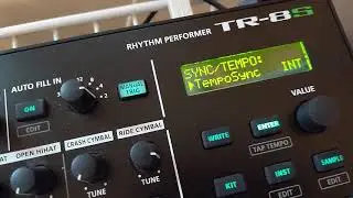 Roland TR-8S - How to send MIDI Clock