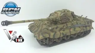 VS Tank 1/24th Panzer VI King Tiger - Unboxing and First Run!