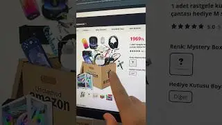 I bought a mystery box for 2133₺. Play it. 