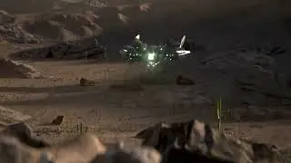 Spaceship dust sand Simulation I Cinema4D x Octane and Vellum Grains Houdini I Tutorial?