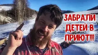 Забрали детей в приют!!!