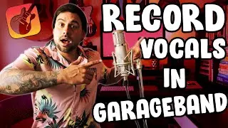 How To Record Vocals in Garageband (FOR BEGINNERS)