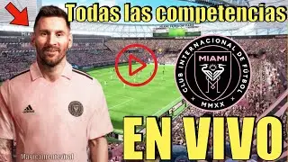 Cómo VER TODOS los partidos de Lionel Messi en el Inter Miami Leagues Cup 2023