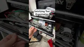 SATISFYING TOOL ORGANIZATION!#tools #mechanic #diymechanic