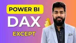 The EXCEPT Function Every Power BI User Needs