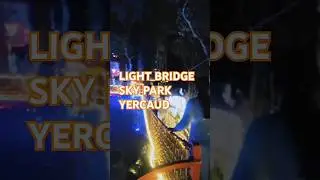 Sky Park Yercaud || Light Bridge #lights #skypark #lightshow #yercaud #travel #park #vlog