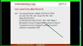 Understanding the log file and quick troubleshooting techniques