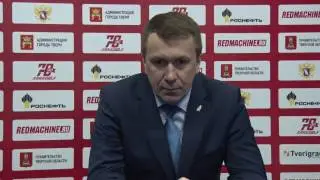 Пресс-конференция после матча ТХК - Торпедо