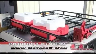4x4TV Product Review - RotopaX Fuel Pack Install on Toyota FZJ80