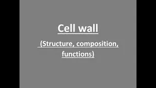 Plant Cell wall structure and function #cellwallstructure #cellulosepectin