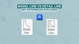 Revit Model Line vs Detail Line  - Key Differences Explained 3D vs 2D