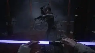 RESIDENT EVIL 8 VILLAGE -LIGHTSABER VS ALL BOSSES