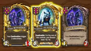 Now that's a proper Great Wolf build! | Hearthstone Battlegrounds