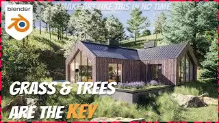 Blender Addon for Trees And Grass | Botaniq 6.6 Tree And Grass Library