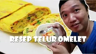 JANGAN DITIRU !!! CARA MUDAH BUAT TELOR OMELETE #KULINER
