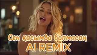 Сен қасымда болмасаң AI REMIX