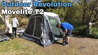 Outdoor Revolution Movelite T2 | Pitching Timelapse