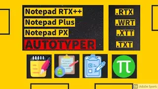 image to Notepad RTX /Notepad RT++ / Notepad Plus (.wrt)(.rtx)(.xtt) converter 
