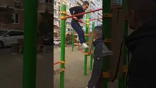 Легендарное состязание #лесенка #выходы #воркаут