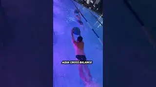 Escalada фитнес клуб. Аква программа AQUA CROSS BALANCE, борьба на мяче , AQUABALL WRESTLING !