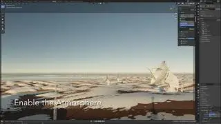 Physical Starlight and Atmosphere Demo