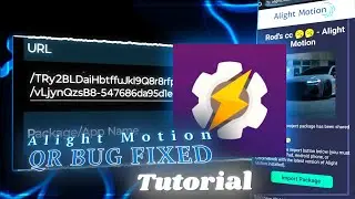 alight motion QR code bug fix tutorial 😳🔥