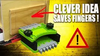 SAFE and EASY table saw raised panels (FREE JIG!)