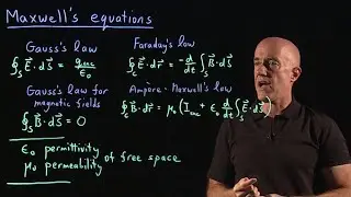 Maxwell's equations from integral to differential form | Lecture 53 | Vector Calculus for Engineers