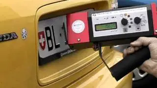 ZRS 5060 Retrorefectometer RA measuring car licence plate