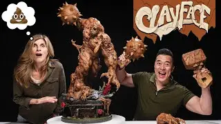 WORLD's LARGEST CLAYFACE STATUE!!! Custom Batman Villain Statue Review!