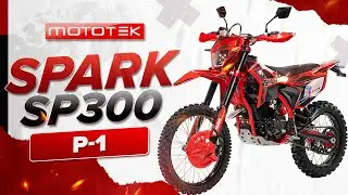 SPARK SP300P-1 - короткий огляд ендуро мотоцикла від СПАРК